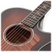 Taylor Builder's Edition 814ce Electro Acoustic, Sinker Redwood - soundhole