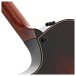 Taylor Builder's Edition 814ce Electro Acoustic, Sinker Redwood - body back 