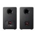 Audio Technica AT-SP3X Powered Bookshelf Speakers (Pair), Black Back View
