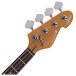 Sandberg Florence 4-String, Soft Aged British Racing Green - headstock 