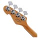 Sandberg Florence 4-String, Soft Aged British Racing Green - headstock back 