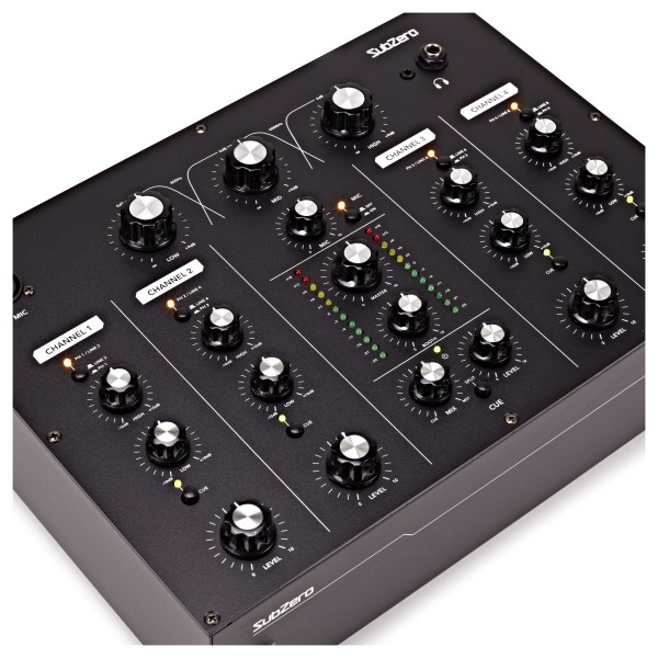 SubZero 4 Channel Rotary DJ Mixer