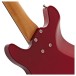 Sandberg Florence 4-String, Soft Aged Ruby Red - body back 