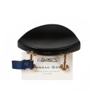 Goetz Kaufmann Style Violin Chinrest, Ebony, Gold Hill Screws