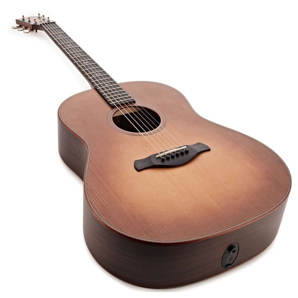 Taylor 717e Builders Edition Grand Pacific Electro Acoustic, Wild Honey Burst - body and neck 