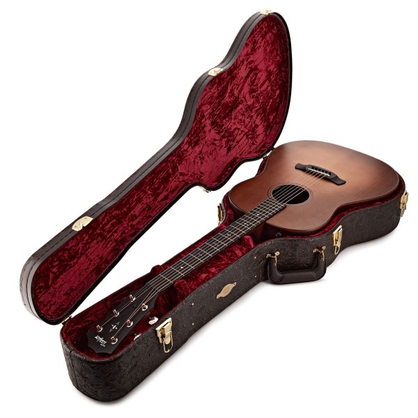 Taylor 717e Builders Edition Grand Pacific Electro Acoustic, Wild Honey Burst - case 