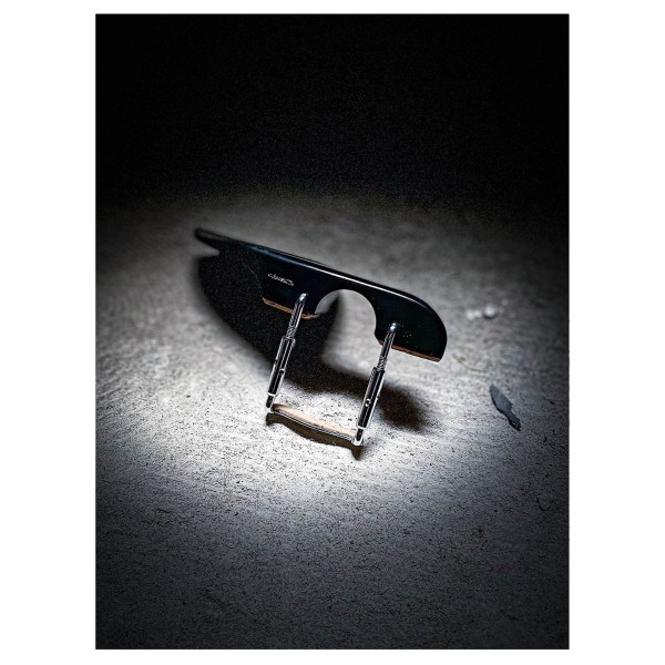 Goetz Guarneri Style Violin Chinrest, Ebony - Lifestyle