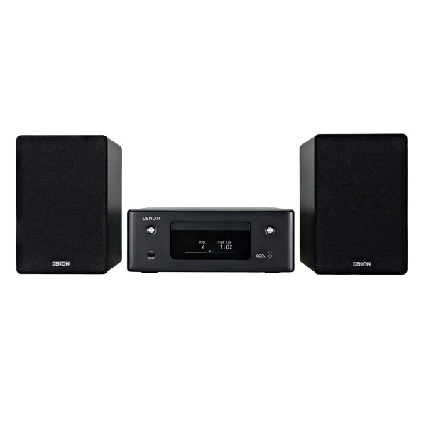 Denon CEOL RCD-N10 and SCN10 Hi-Fi Bundle, Black