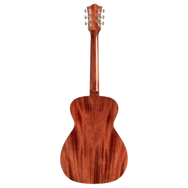 Guild M-120 Westerly Concert Natural Mahogany Left Handed  - back 
