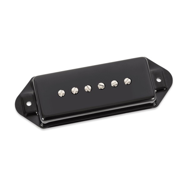 Seymour Duncan P90 Silencer Hot Dogear Bridge, Black