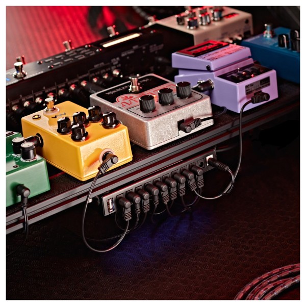 G4M Pedalboard with Integrated Power Supply and Carry Case, Large
