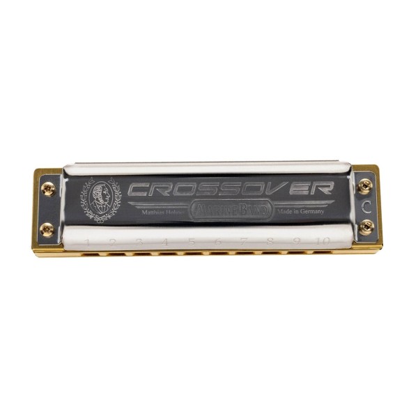 Hohner Marine Band Crossover Harmonica, F
