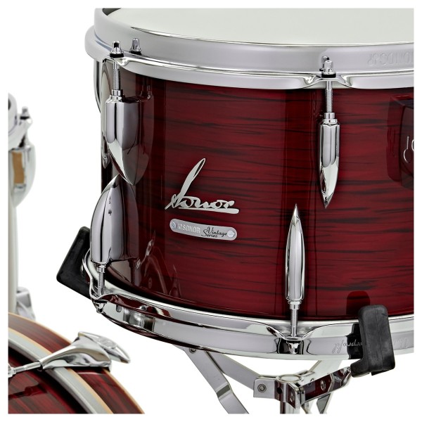 Sonor Vintage 20'' 3pc Shell Pack, Vintage Red Oyster
