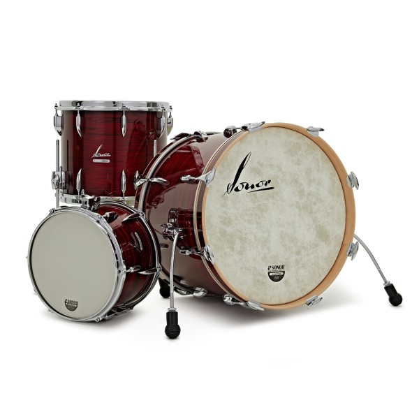 Sonor Vintage 20'' 3pc Shell Pack, Vintage Red Oyster