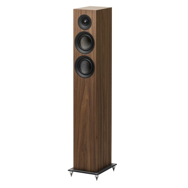 Pro-Ject Speaker Box 10 E Carbon Floorstanding Speakers (pair), Walnut - front 