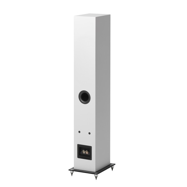 Pro-Ject Speaker Box 10 E Carbon Floorstanding Speakers (pair), Satin White - rear