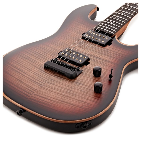 Music Man Rabea Massaad Sabre, Vileblood Burst - body 