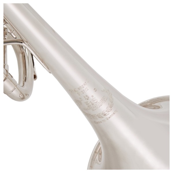 B&S Challenger II Professional Trumpet, 37" Bell, Silver