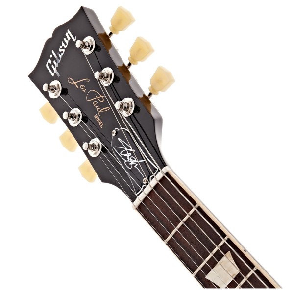 Gibson Slash Victoria Les Paul Left Handed, Gold Top - headstock 