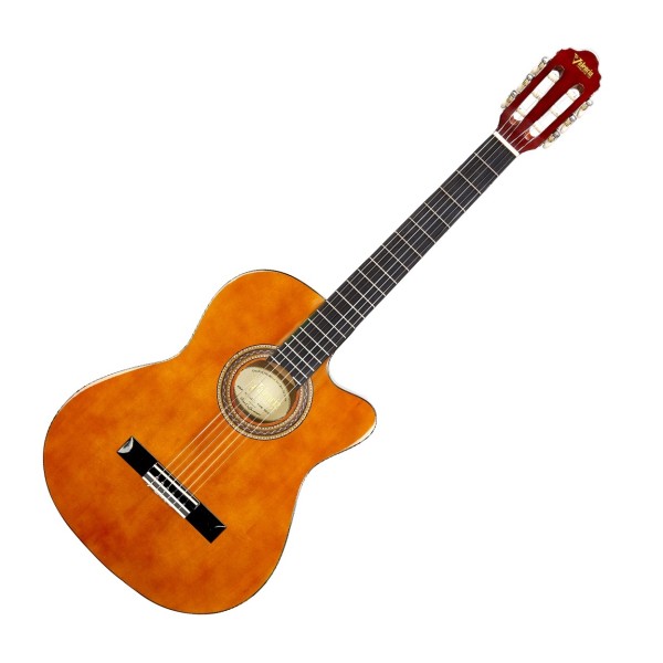 Valencia VC104HTC Classical, Thin Body, Narrow Neck, Full Size, Natural