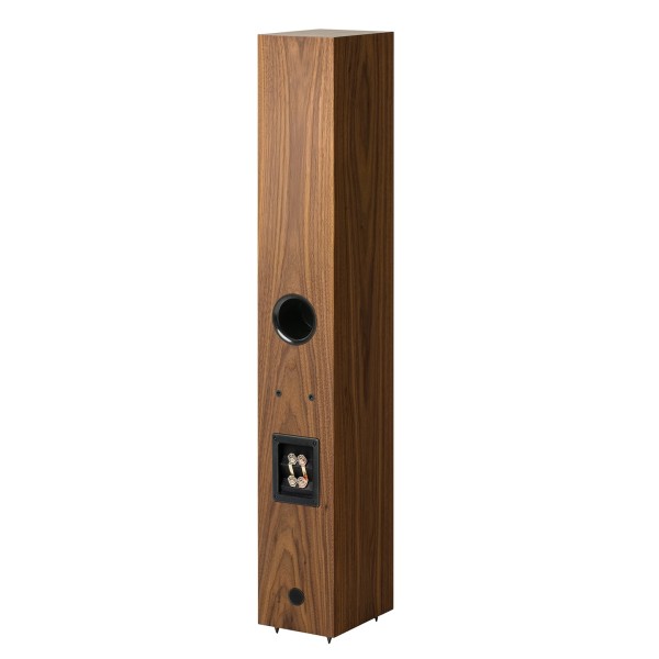 Pro-Ject Speaker Box 12 E Carbon Floorstanding Speakers (pair), Walnut - rear 