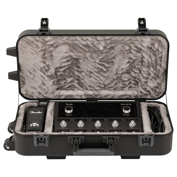 Fender Tone Master Pro Hard Case, Black interior demonstration