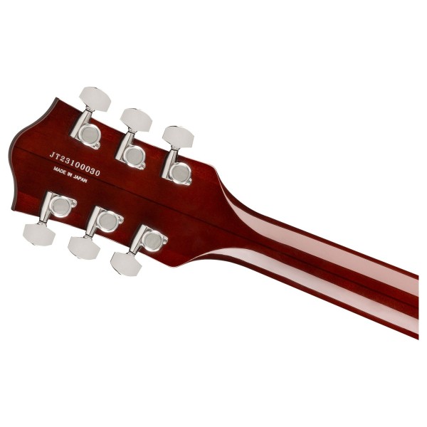Gretsch Professional Collection Tennessean Hollow Body with String-Thru Bigsby, Walnut Stain - headstock back 