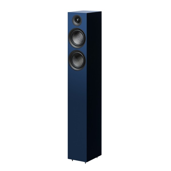 Pro-Ject Speaker Box 12 E Carbon Floorstanding Speakers (pair), Satin Steel Blue