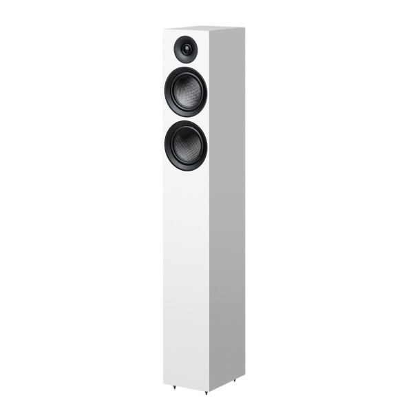Pro-Ject Speaker Box 12 E Carbon Floorstanding Speakers (pair), Satin White 