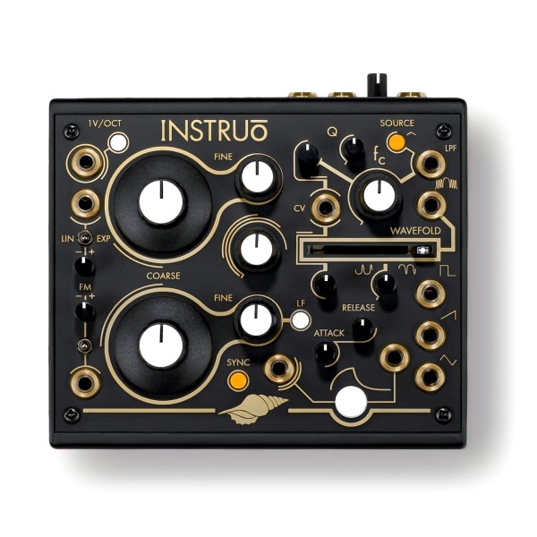 Instruo Seashell Hybrid Desktop Synthesizer - Top