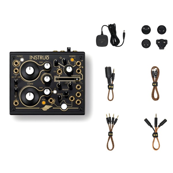 Instruo Seashell Hybrid Desktop Synthesizer - Full Contents