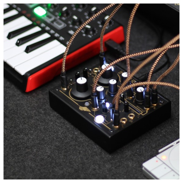 Instruo Seashell Hybrid Desktop Synthesizer - Lifestyle 2