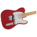 Fender 2024 Made in Japan Hybrid II Telecaster Maple Neck Modena Red - body and neck 
