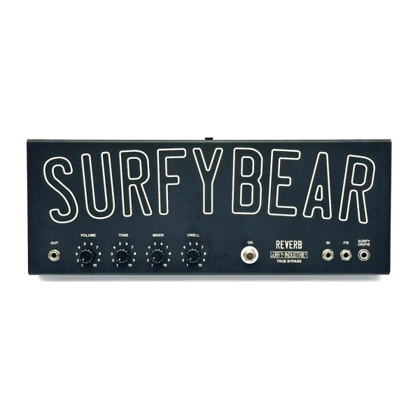 Surfy Industries SurfyBear Metal Tank, Black