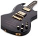 Gibson SG Supreme, Translucent Ebony Burst - body 