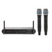 LA-W1HHD UHF Dual Wireless Handheld Microphone System