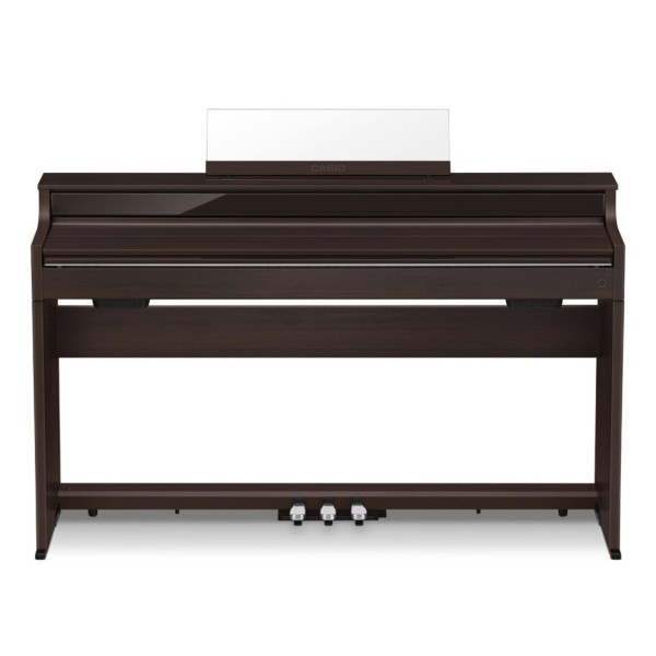 Casio AP-S450 Digital Piano, Brown - Closed lid