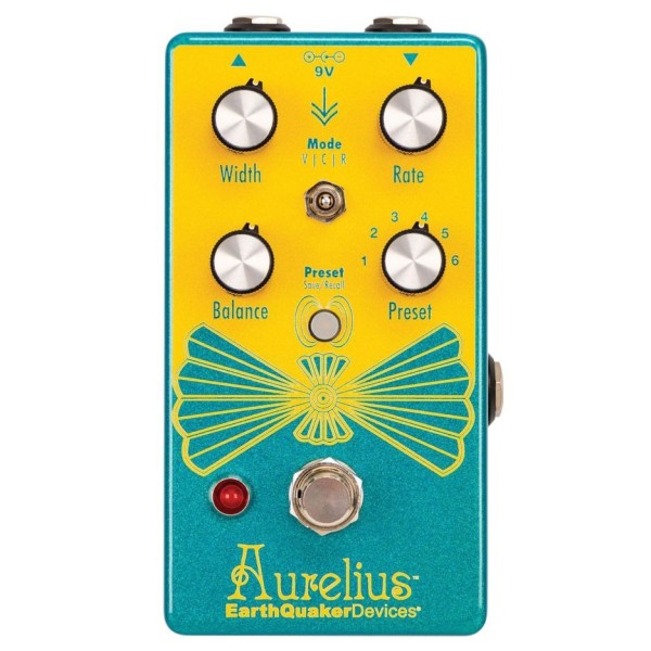 EarthQuaker Devices Aurelius Tri-Voice Chorus Pedal - front