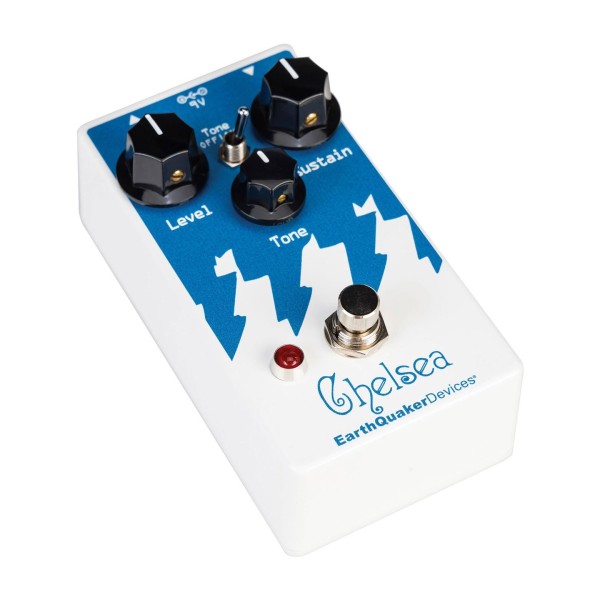 EarthQuaker Chelsea Low End Fuzz Driver Pedal - angle 2 