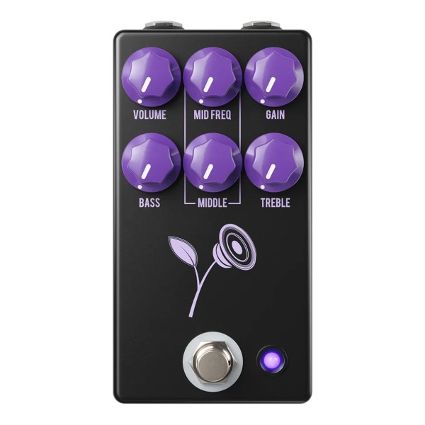 JHS Pedals Violet Lari Basilio Signature Pedal, Black