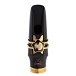 Theo Wanne Shiva 4 Alto Saxophone Mouthpiece, Hard Rubber, 7- Back