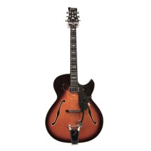 Framus AZ-10, 3-Tone Sunburst, Bigsby Tremolo - Secondhand