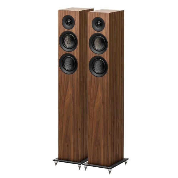 Pro-Ject Speaker Box 10 E Carbon Floorstanding Speakers (pair), Walnut - pair 