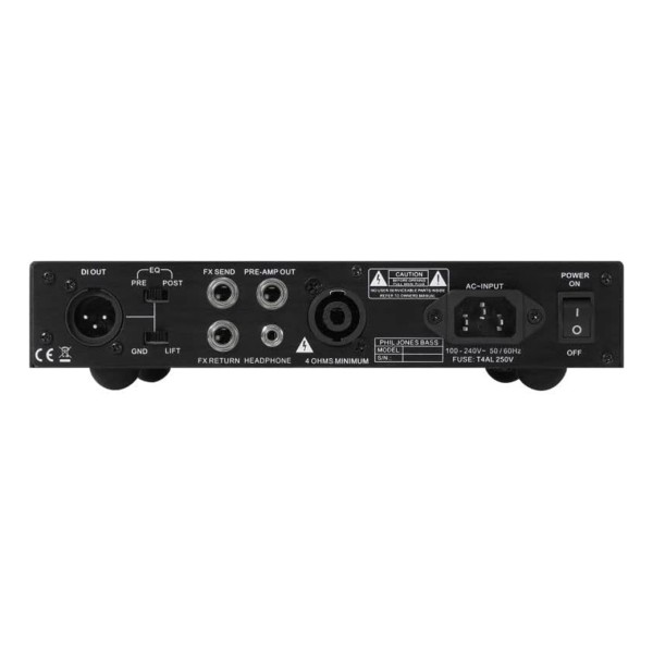 Phil Jones Bass D400 350W Digital Bass Head at Gear4music