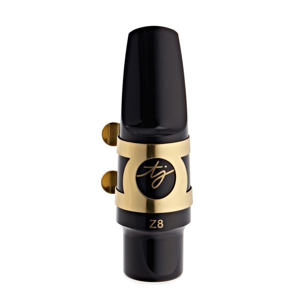Trevor James Z8 Alto Saxophone Mouthpiece, Ligature and Cap - Front