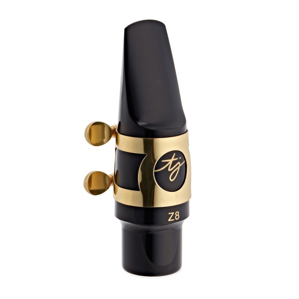 Trevor James Z8 Alto Saxophone Mouthpiece, Ligature and Cap - Side