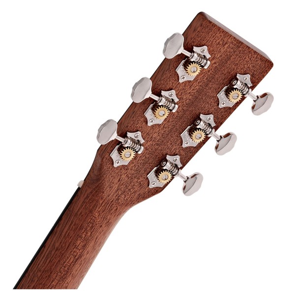 Martin DJrE StreetLegend, Burst - headstock back 