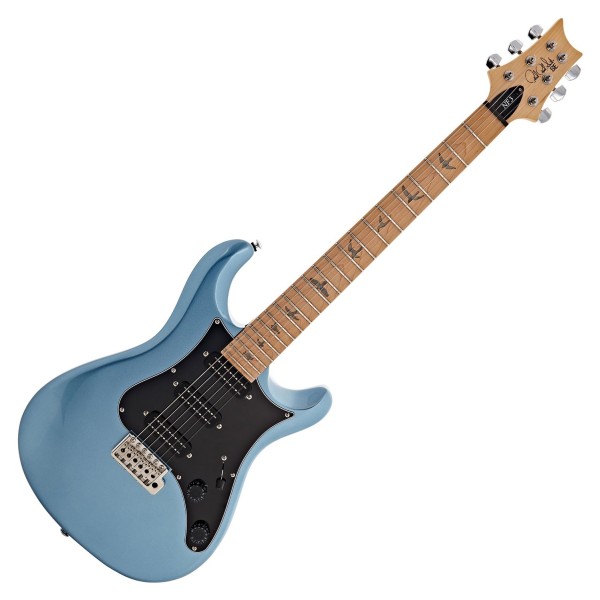 PRS SE NF3 Ice Blue Metallic Poplar Body Maple Fingerboard - front
