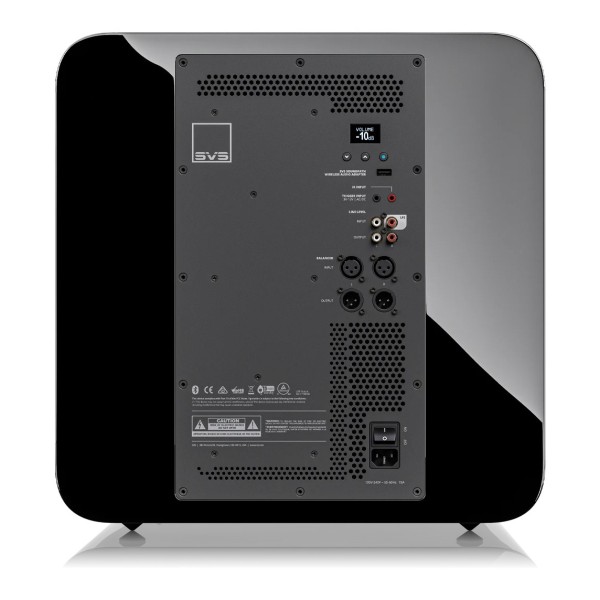 SVS SB-5000 R|Evolution Subwoofer Speaker, Black Ash - rear