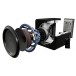 SVS SB-5000 R|Evolution Subwoofer Speaker, Black Ash - exploded 